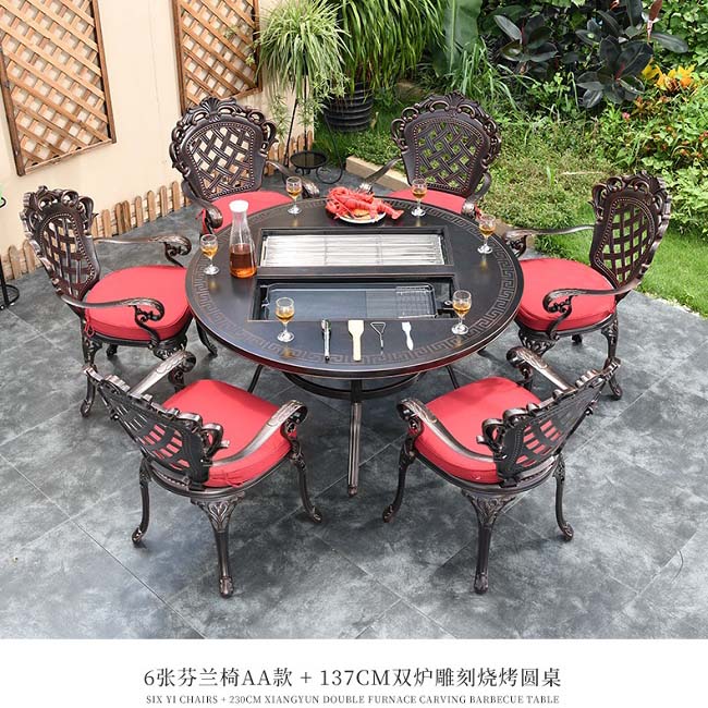 Bàn nướng ngoài trời BBQ B18