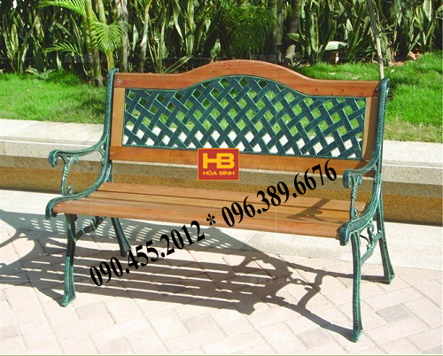 ghe bang cong vien